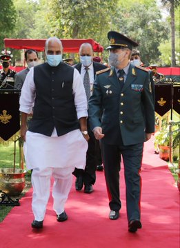 Rajnath Singh, Kazakhstan Defence Minister Review 'full Range Of Bilateral Defence Ties'