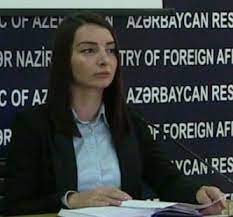 Head of the Press Service Department of the MFA of the Republic of Azerbaijan Leyla Abdullayeva responds to media queries